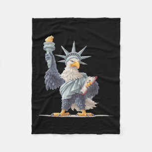 Hübsche Statuenkostüme für Patriotische Kleidung L Fleecedecke