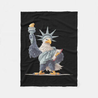 Hübsche Statuenkostüme für Patriotische Kleidung L Fleecedecke