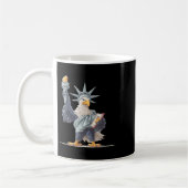 Hübsche Statuenkostüme für Patriotische Kleidung L Kaffeetasse (Links)