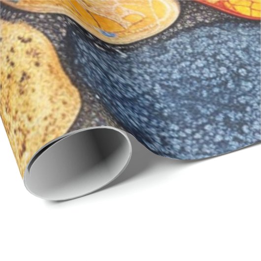 Hübsche Steine Geschenkpapier (Rolleneckpunkt)