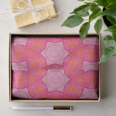 Hübsche Sterne Rosa und Orange Seidenpapier (Geschenk)