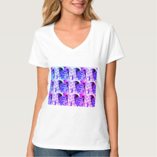 Hübsche Sterne Weihnachten festlich stilvoll T-Shirt