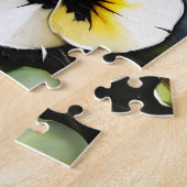 Hübsche Stiefmütterchen Aquarellmalerei Puzzle (Seite)