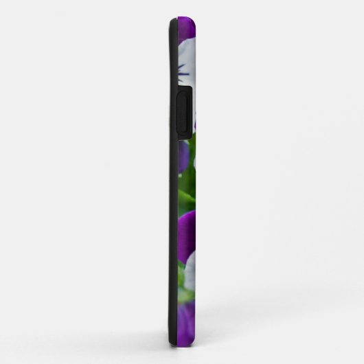 Hübsche Stiefmütterchen Case-Mate iPhone Hülle (Hinten/Rechts)