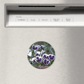 Hübsche Stiefmütterchen Magnet (In Situ (Geschirrspüler))