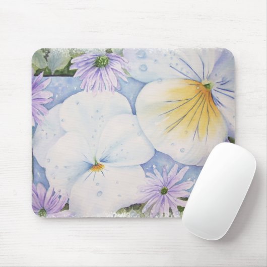 HÜBSCHE STIEFMÜTTERCHEN MOUSEPAD (Mit Mouse)