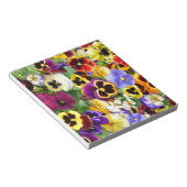 Hübsche Stiefmütterchen Notizblock (angewinkelt)