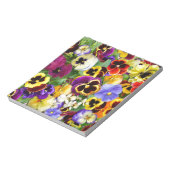 Hübsche Stiefmütterchen Notizblock (Rotiert)