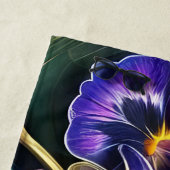 Hübsche Stiefmütterchen Strandtuch (Beispiel)