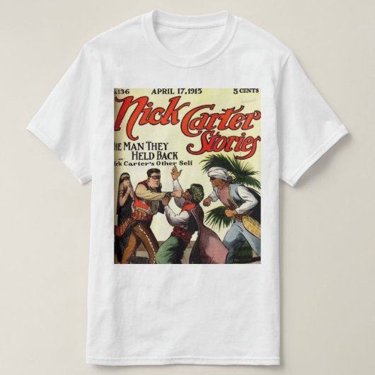 Hübsche Story Cover T-Shirt (Design vorne)