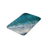 Hübsche Strandlandschaft Badematte (Schrägansicht)