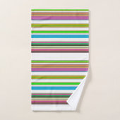 HÜBSCHE STREIFEN BADHANDTUCH SET (Handtuch)