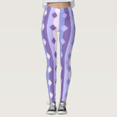 Hübsche Streifen und Diamanten Leggings (Vorderseite)