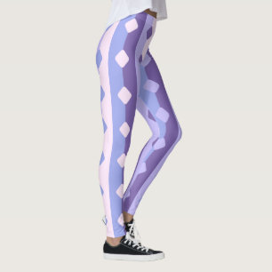Hübsche Streifen und Diamanten Leggings