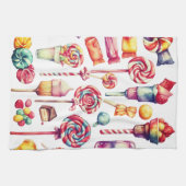 Hübsche Süßigkeiten Küchentücher (Horizontal)
