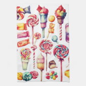 Hübsche Süßigkeiten Küchentücher (Vertikal)