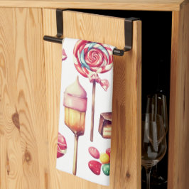 Hübsche Süßigkeiten Küchentücher