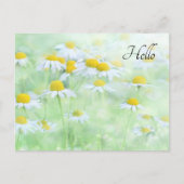 Hübsche Tage in einem Feldfoto Postkarte (Vorderseite)