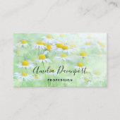 Hübsche Tage in einem Feldfoto Visitenkarte (Vorderseite)