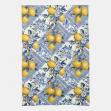 Hübsche Talavera-Fliese Ganzkörperdruck Lemons