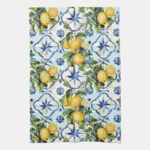 Hübsche Talavera-Tile-Multimedia-Lemons