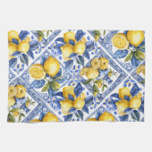 Hübsche Talavera-Tile-Multimedia-Lemons Geschirrtuch (Horizontal)