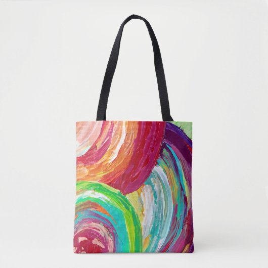 Hübsche Tasche der Regenbogen-Taschen-Tasche (Vorderseite)