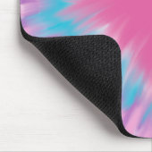 Hübsche Tasche mit rosa Krawatte Mousepad (Ecke)