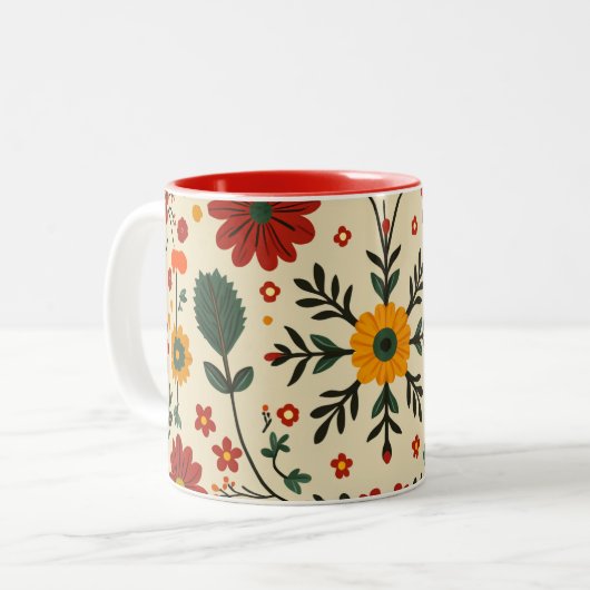 hübsche Tasse (Vorderseite Links)