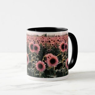 **HÜBSCHE TASSE DES SONNENBLUMENS**