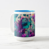 Hübsche Tasse mit blauem Geruch (Vorderseite Links)