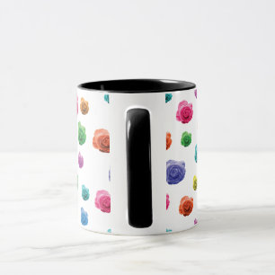 Hübsche Tasse mit verzauberter Rose