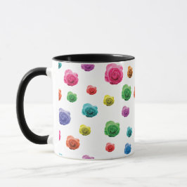 Hübsche Tasse mit verzauberter Rose