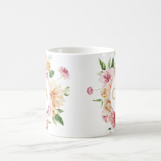 Hübsche Tasse von Oma floral (Mittel)