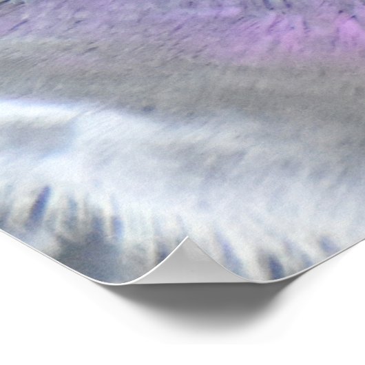 Hübsche Taube Poster (Ecke)