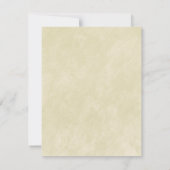 Hübsche Teeaufnahmen, Muttertag oder Hochzeitsfeie Einladung (Rückseite)