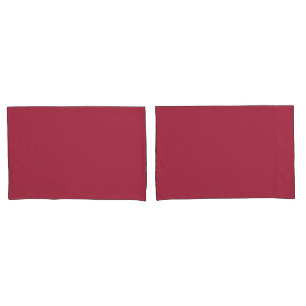 Hübsche tiefer Rose Geometrische weiße Polka-Punkt Kissenbezug
