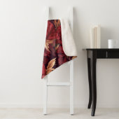 Hübsche, tiefrote Pfingsteine Sherpadecke (Beispiel)