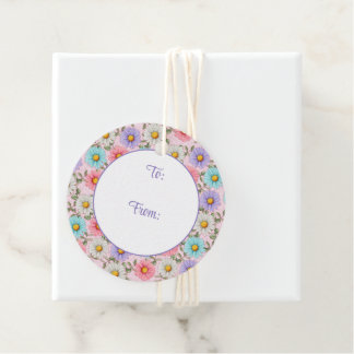 Hübsche Tische Geschenkanhänger