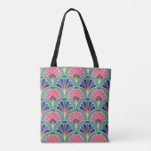 Hübsche Tote-Tasche im Fächerstil Tasche (Rückseite)
