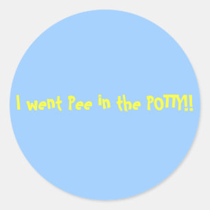 Hübsche Trainingsaufkleber Runder Aufkleber