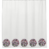 HÜBSCHE TREE-BLÄTTER DUSCHVORHANG (Vorderseite)