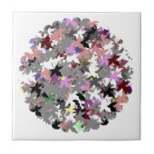 HÜBSCHE TREE-BLÄTTER FLIESE (Vorderseite)