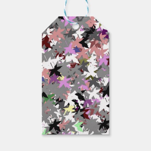 HÜBSCHE TREE-BLÄTTER GESCHENKANHÄNGER (Vorderseite)