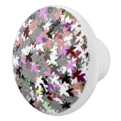 HÜBSCHE TREE-BLÄTTER KERAMIKKNAUF (Rechts)