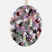 HÜBSCHE TREE-BLÄTTER KERAMIKORNAMENT (Rechts)