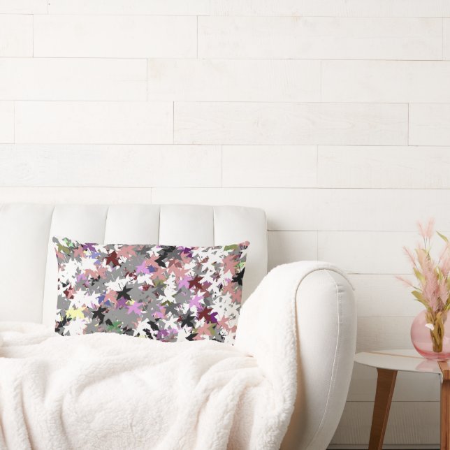 HÜBSCHE TREE-BLÄTTER LENDENKISSEN (Liege)