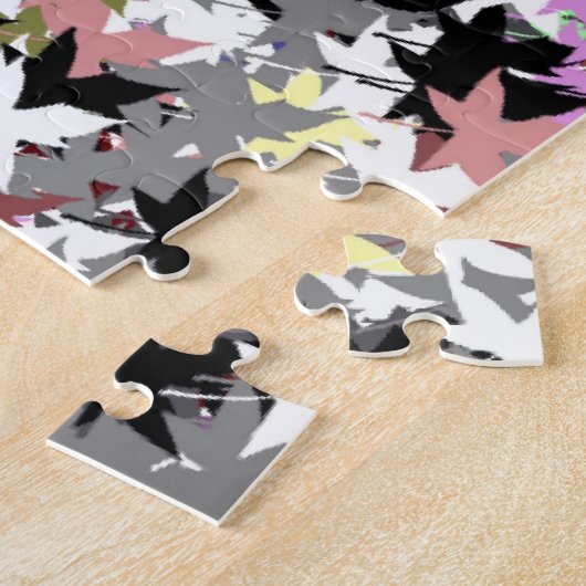 HÜBSCHE TREE-BLÄTTER PUZZLE (Seite)