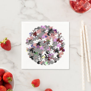 HÜBSCHE TREE-BLÄTTER SERVIETTE