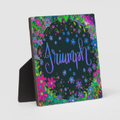 Hübsche Triumph-Inspirivity der Flora Inspirierend Fotoplatte (Vorderseite)